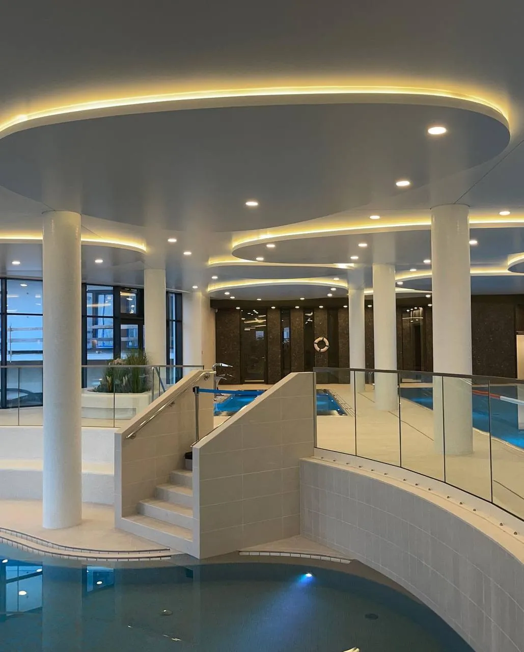 Halo Pool Ceiling, Potomac MD