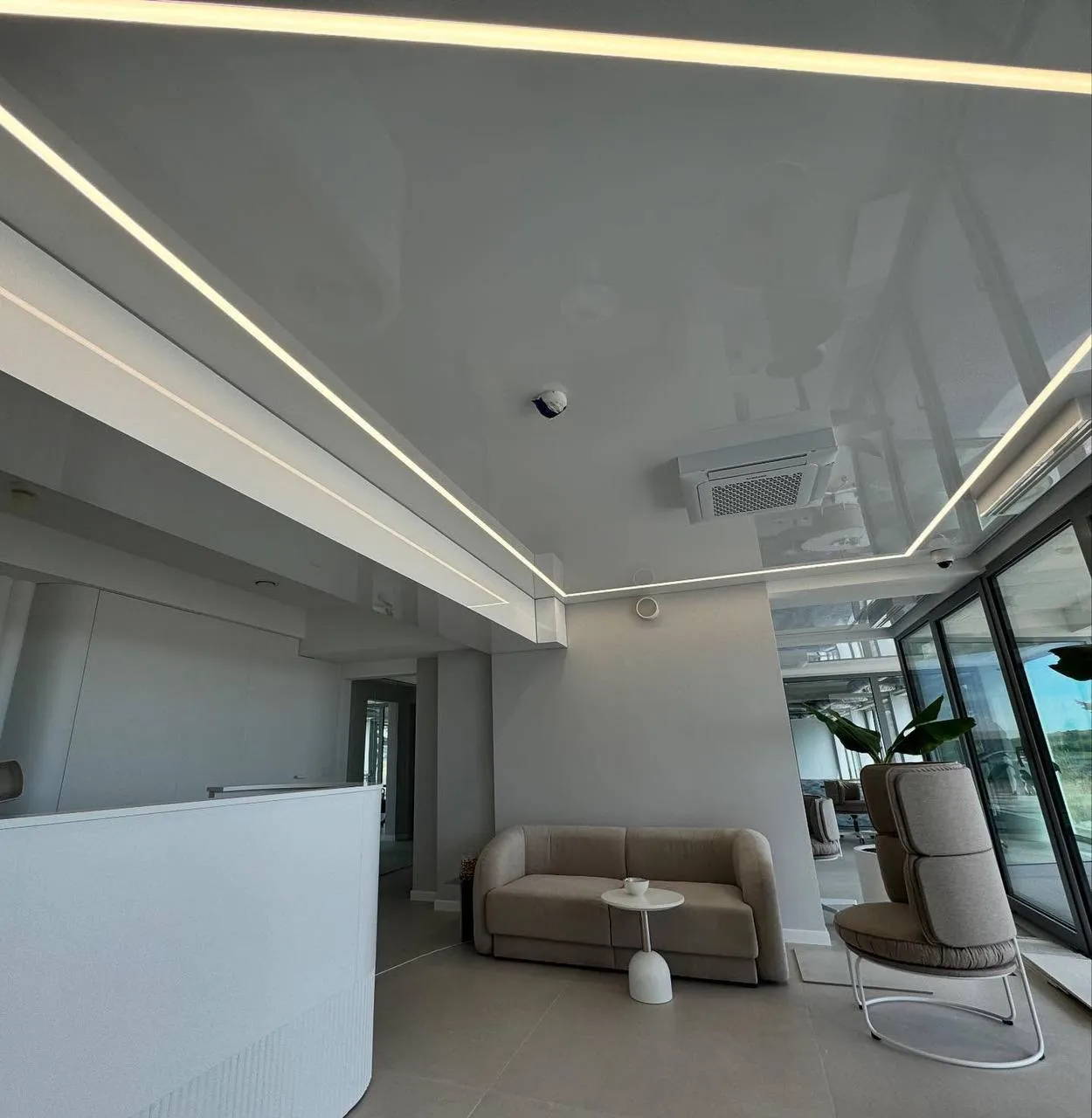 Executive Gloss Frame Ceiling, Tysons VA - Image 2